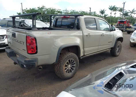2022 Chevrolet Colorado 4Wd Short Box Zr2 z USA, uszkodzony, nr VIN 1GCGTEEN8N1130794